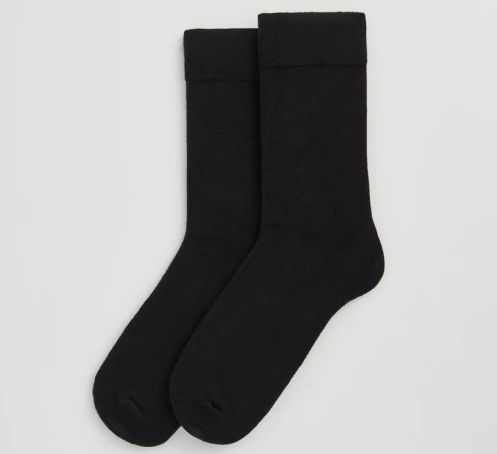 Soft Black Socks